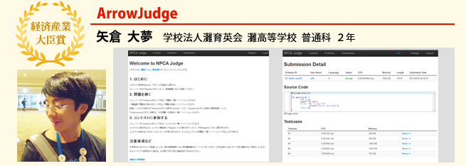 作品詳細(ArrowJudge)